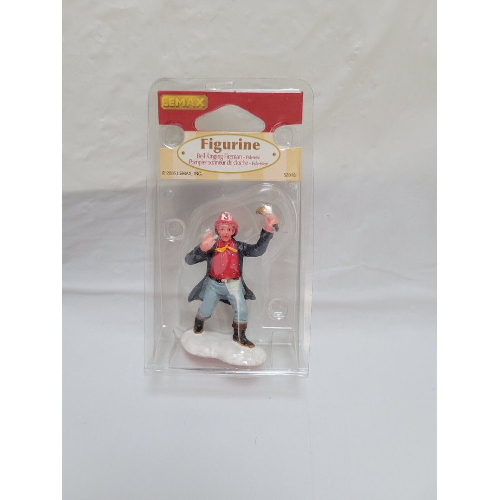 Lemax Village Set - Bell Ringing Fireman - 52018 Sealed